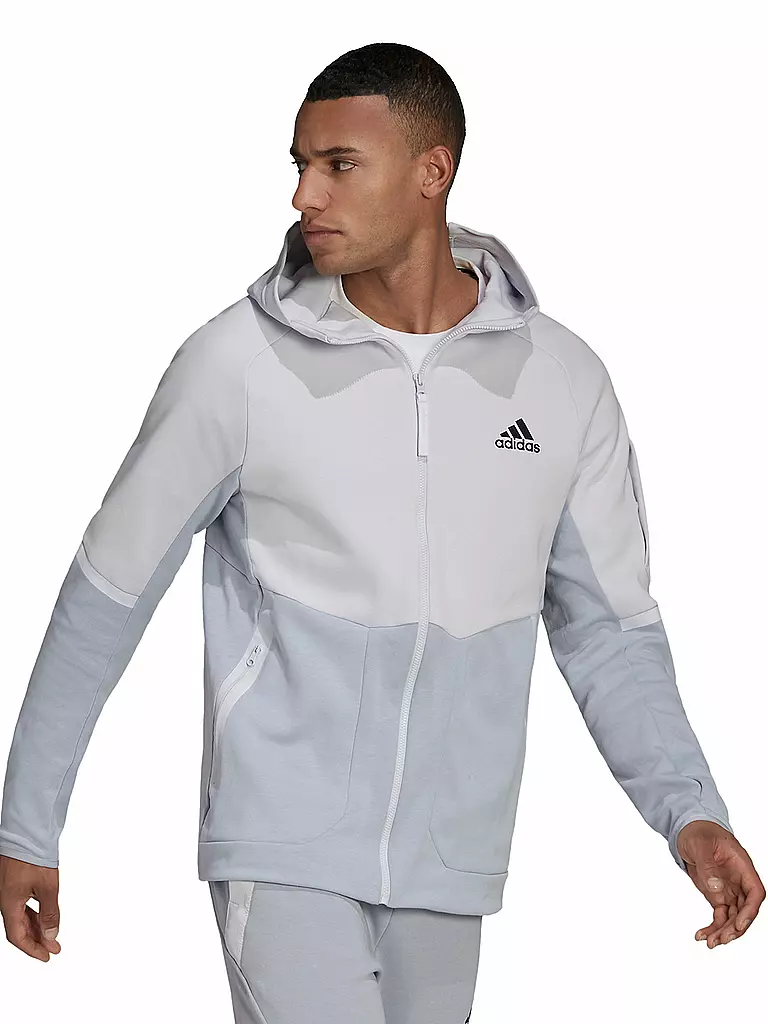 Adidas kapuzenjacke herren grau online